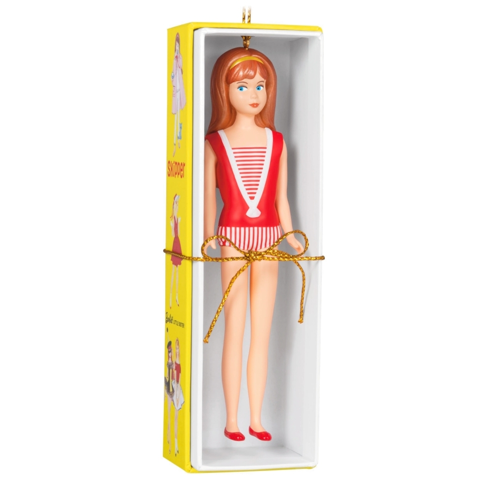 NWT HALLMARK LIMITED EDITION 2024 BARBIE'S LITTLE SISTER SKIPPER KEEPSAKE!